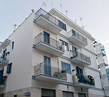 Manutenzione straordinaria edificio condominiale, rifinito con rasante termico Afontermo